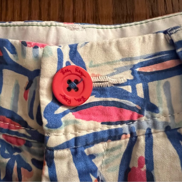 Lilly Pulitzer Callahan Sailboat Shorts 00 - Picture 6 of 10